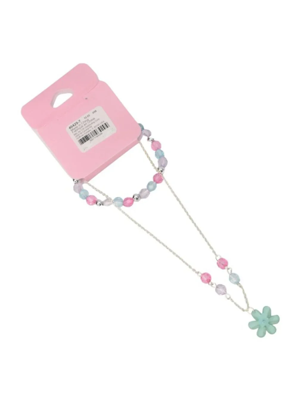 Claires Club Flower Jewelry Set Necklace Bracelet Ring Adjustable Girls